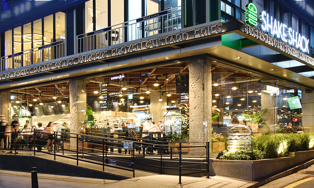 한국 1호점 '쉐이크쉑 강남점'