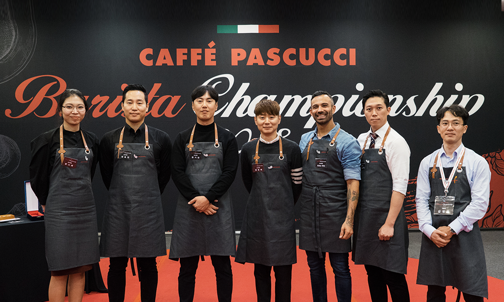 '2018 파스쿠찌 바리스타 챔피언십’ 대회 심사위원