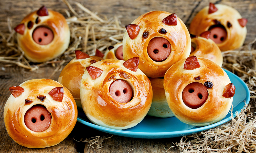 돼지는 행운을 가져다주는 동물