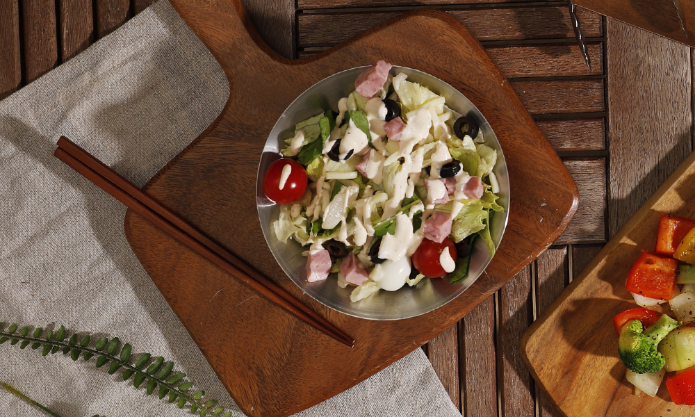 피그인더가든 샐러드