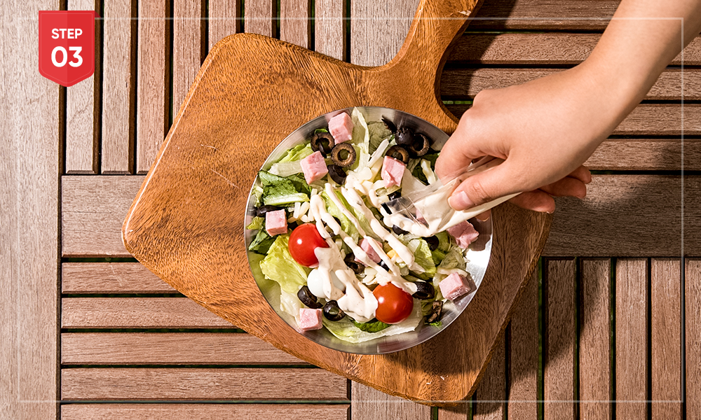 피그인더가든 샐러드