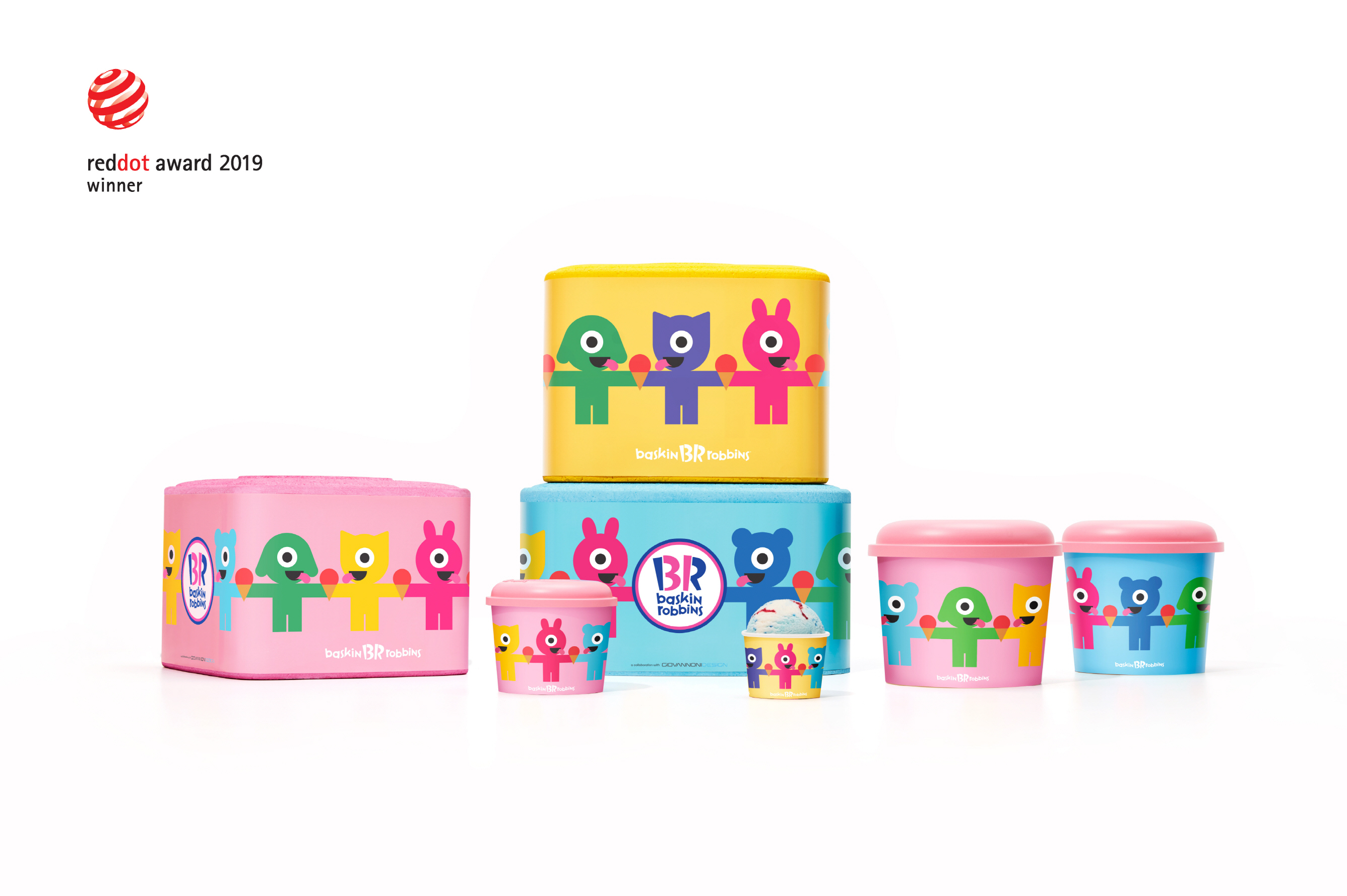 배스킨라빈스 레드닷 디자인 어워드 본상 수상