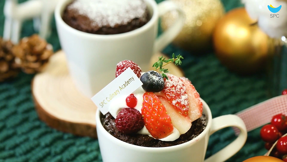 케이크 만들기 완성