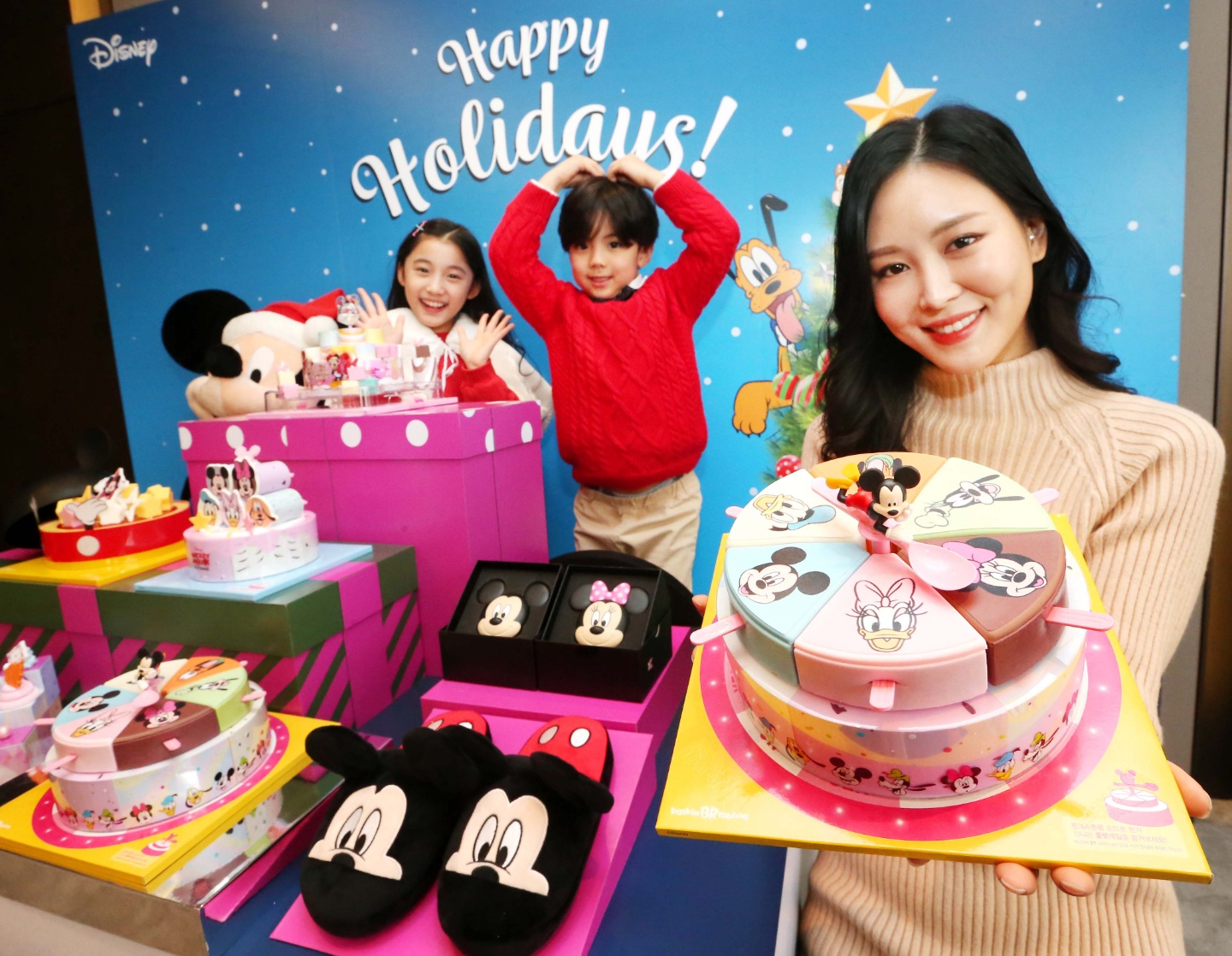 2019 크리스마스 아이스크림 케이크