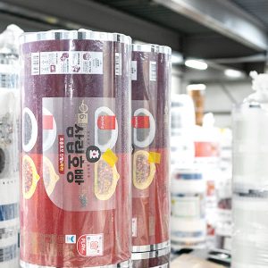 SPC PACK 공장에서 생산된 포장재 SPC PACK