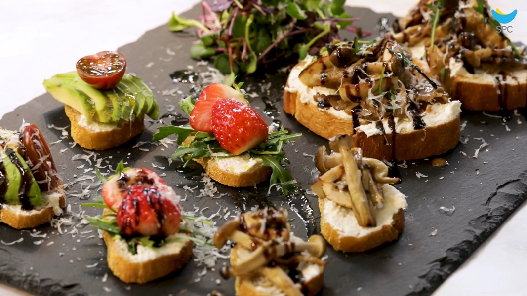 오픈샌드위치 카나페 레시피