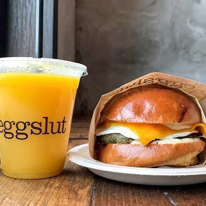 에그슬럿만의 특별한 샌드위치 에그슬럿만의 특별한 샌드위치