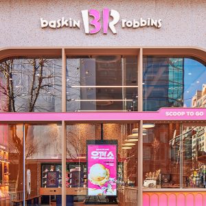 배스킨라빈스 서초우성점 외관