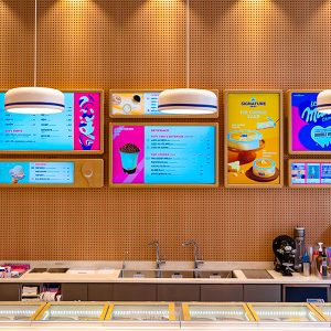 배스킨라빈스 서초우성점 내부