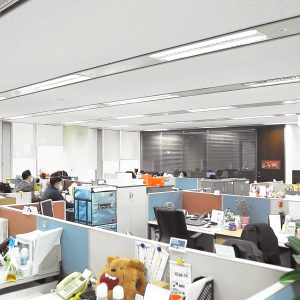 비알코리아 품질경영실 전경 비알코리아 품질경영실 전경