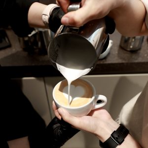 지난 23일 행복모아에서 진행된 바리스타 특강 현장