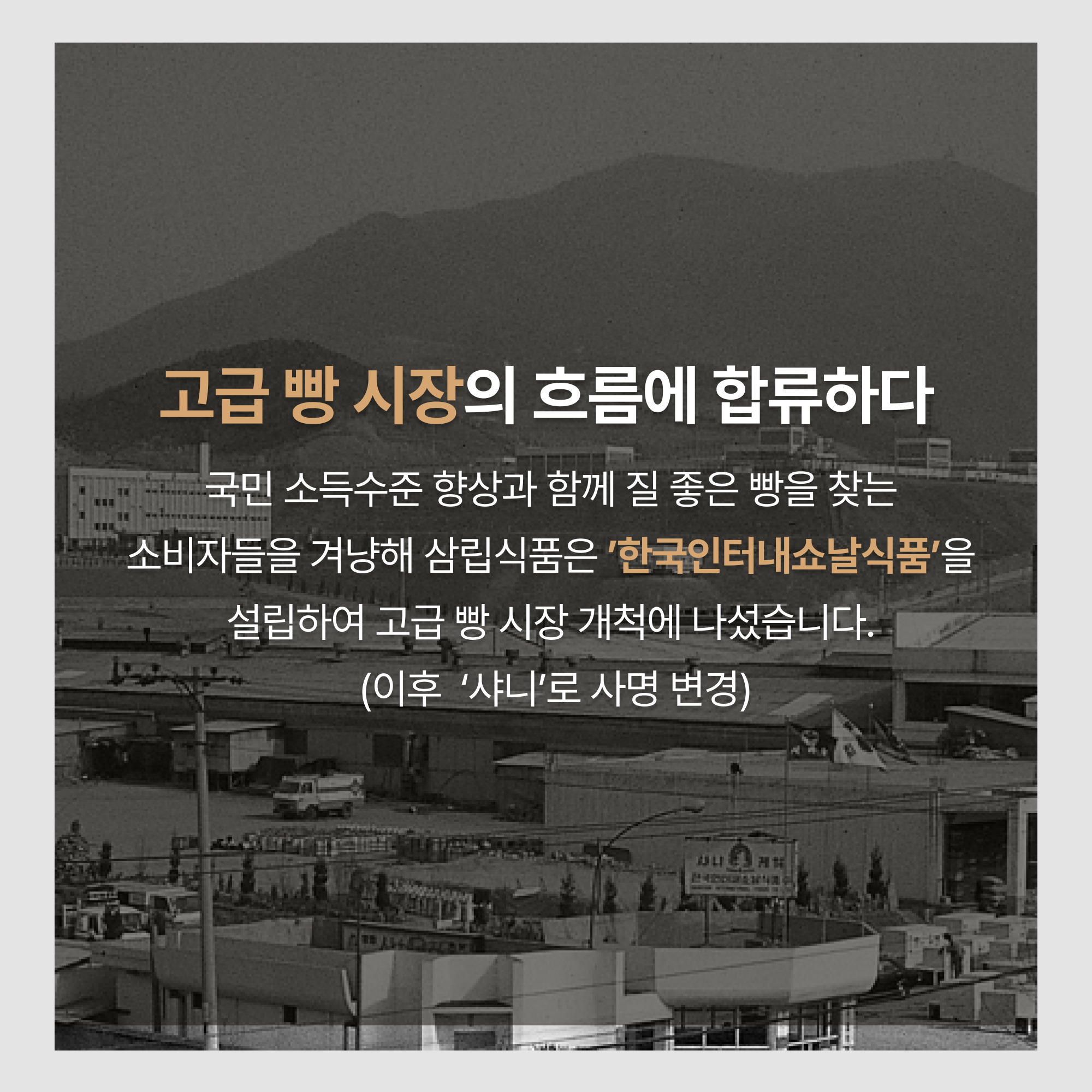 고급 빵 시장의 흐름에 합류하다