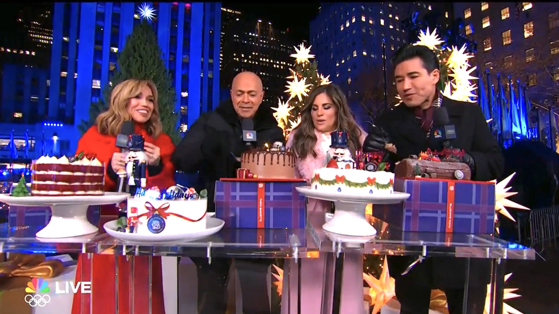 [사진1] 파리바게뜨, 美 록펠러센터 X-mas 트리 점등식 2년 연속 등장